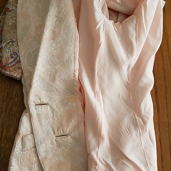 Rickie Freeman brocade suit Evening/MOB, pink - Picture 8 of 8